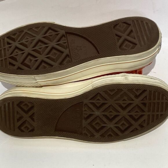 Converse Womens Mantra Orange All Star Chuck Taylor Lift Platform Sneaker Size 8 - Picture 6 of 8